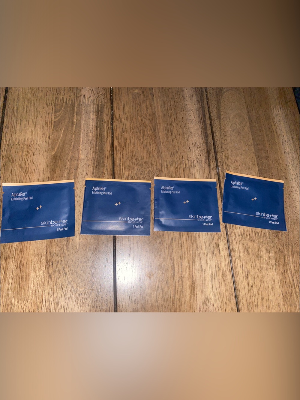 Skinbetter AlphaRet Exfoliating peel pads Sachets - Blue